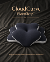 EloraSleep™ CloudCurve Memory Foam Pillow