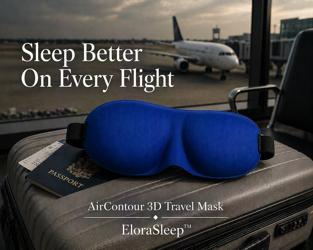 EloraSleep™ AirContour 3D Travel Sleep Mask