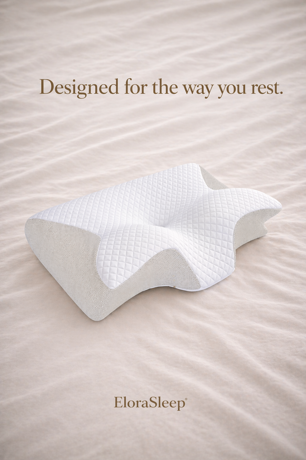 EloraSleep™ DuoContour 2-in-1 Cervical Pillow
