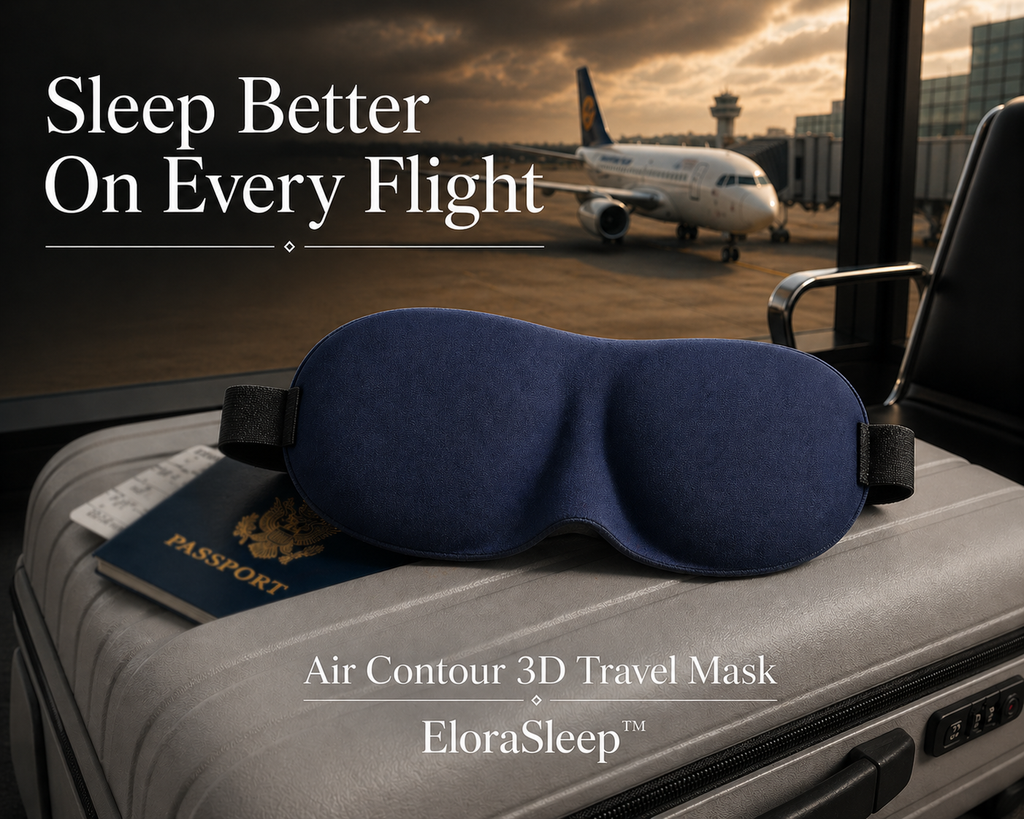 EloraSleep™ AirContour 3D Travel Sleep Mask