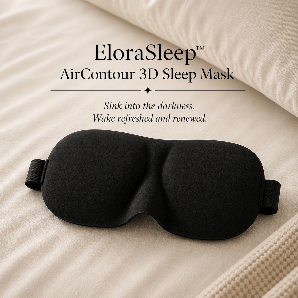 EloraSleep™ AirContour 3D Sleep Mask