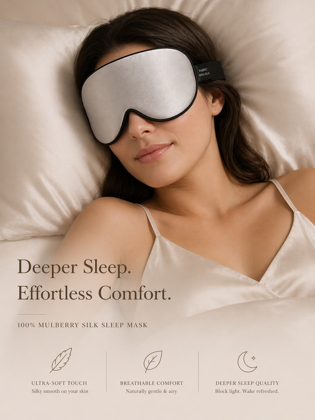EloraSleep™ PureSilk Deluxe Sleep Mask